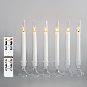 Does Not Apply Upgraded Flameless Taper Battery Candles, 6 Pack Flickering Flameless Led Candle Does Not Apply Upgraded Flameless Taper Battery Candles, 6 Pack Flickering Flameless Led Candle