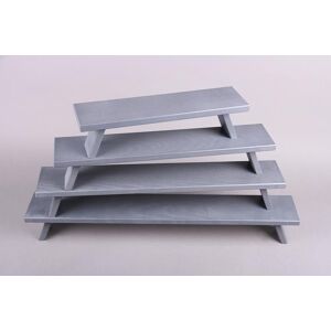 Weigla Günter Gläser Leuchtenherstellung Gray Window Sill (L/h/d): 60.0cm X 11.0cm X 13.0cm New Plant Stand Flower Stand Weigla Günter Gläser Leuchtenherstellung Gray Window Sill (L/h/d): 60.0cm X 11.0cm X 13.0cm New Plant Stand Flower Stand