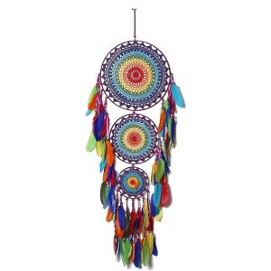 Sodial 2x(Indian Three- Dream Catcher Home Decoration Pendant Dream Trap Festive2002 Sodial 2x(Indian Three- Dream Catcher Home Decoration Pendant Dream Trap Festive2002