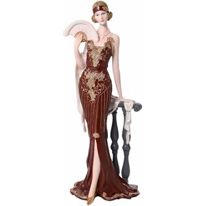 Eleanor Dark Berry Red Charleston Broadway Belles Figurine With Fan Wb69567 Eleanor Dark Berry Red Charleston Broadway Belles Figurine With Fan Wb69567