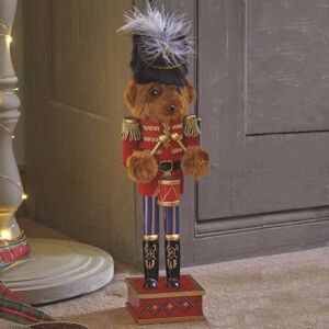 Three Kings Teddy Parade Nutcracker Theme Figurine 39cm Tall Teddy Bear With Drum Three Kings Teddy Parade Nutcracker Theme Figurine 39cm Tall Teddy Bear With Drum