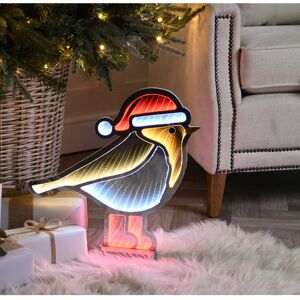 Samuel Alexander 40cm Light Up Christmas Robin Infinity Decoration With Red And White Leds Samuel Alexander 40cm Light Up Christmas Robin Infinity Decoration With Red And White Leds