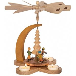 Richard Glässer Seiffen German Christmas Pyramid Forest, Height 27 Cm / 11 Inch, Colorful.. Rg 15870 New Richard Glässer Seiffen German Christmas Pyramid Forest, Height 27 Cm / 11 Inch, Colorful.. Rg 15870 New