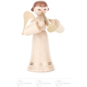Großhandel Dregeno Angel With Fanfare, Long Rock, Natural H = Ca 6 Cm New Christmas Figures Wood Großhandel Dregeno Angel With Fanfare, Long Rock, Natural H = Ca 6 Cm New Christmas Figures Wood