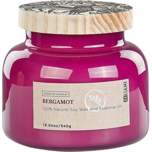 Beliani - Scented Candle - Fresh Bergamot - 10x10x10 - Soy Wax Beliani - Scented Candle - Fresh Bergamot - 10x10x10 - Soy Wax