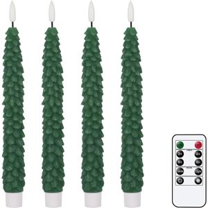 Eldnacele Christmas Tree Led Candles With Remote, Battery Operated Flameless For Eldnacele Christmas Tree Led Candles With Remote, Battery Operated Flameless For