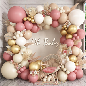 Does Not Apply Double Stuffed Dusty Pink Cream Balloon Arch Kit, Boho Neutral Balloon Garland D Does Not Apply Double Stuffed Dusty Pink Cream Balloon Arch Kit, Boho Neutral Balloon Garland D