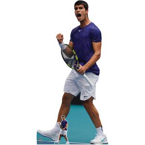Alcaraz, Carlos Tennis Player Lifesize Cardboard Cutout With Free Mini Standee Alcaraz, Carlos Tennis Player Lifesize Cardboard Cutout With Free Mini Standee