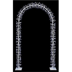 Festive Fun Christmas Starburst Arch 2.4 X 1.2m White With 896 White Leds Festive Decoration Festive Fun Christmas Starburst Arch 2.4 X 1.2m White With 896 White Leds Festive Decoration