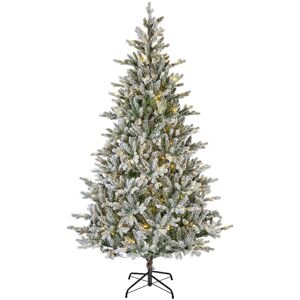 7ft Everlands Pre-Lit Snowy Allison Artificial Christmas Tree - Warm White 7ft Everlands Pre-Lit Snowy Allison Artificial Christmas Tree - Warm White
