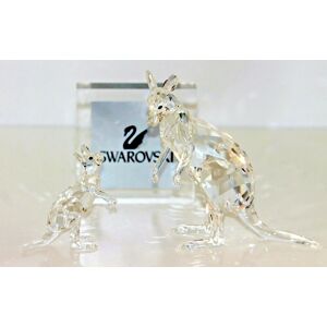 Swarovski Original Figur Kangaroo Mother With Baby 5428563 New Swarovski Original Figur Kangaroo Mother With Baby 5428563 New