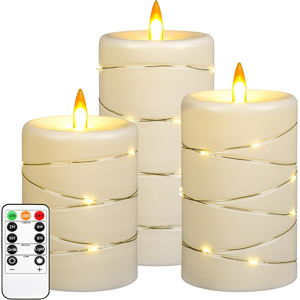 Does Not Apply Led Candle Light, 3 Dynamic Flame Candles, A Battery Candle Light, More Realisti Does Not Apply Led Candle Light, 3 Dynamic Flame Candles, A Battery Candle Light, More Realisti
