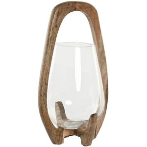 Candleholder Home Esprit Natural Crystal Mango Wood 18 X 18 X 33 Cm Candleholder Home Esprit Natural Crystal Mango Wood 18 X 18 X 33 Cm