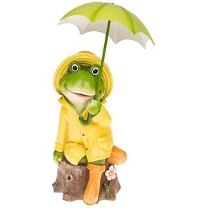 Joe Davies Large Puddle Frog Boy Sitting With Umbrella Decorative Quirky Figurine Gift Joe Davies Large Puddle Frog Boy Sitting With Umbrella Decorative Quirky Figurine Gift
