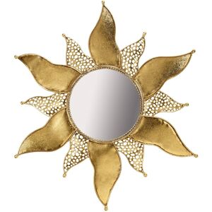 Mysmartbuy.Com Gold Sun Wall Mirror Decorative Round Art Deco Style Sunburst Home Decoration Mysmartbuy.Com Gold Sun Wall Mirror Decorative Round Art Deco Style Sunburst Home Decoration