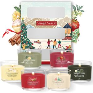 Yankee Candle Christmas Scented Candles Gift Set 6 Mini Filled Votive Candles Yankee Candle Christmas Scented Candles Gift Set 6 Mini Filled Votive Candles