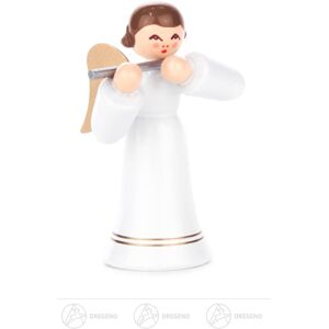 Großhandel Dregeno Angel With Flute, Long Rock, Coloured H = Ca 6cm New Christmas Figures Wood Großhandel Dregeno Angel With Flute, Long Rock, Coloured H = Ca 6cm New Christmas Figures Wood