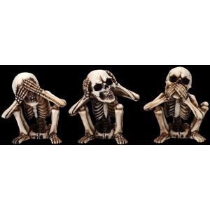 Figuren Shop Gmbh Skeleton Figures - Nothing Evil Skellingtons - Gothic Decorative Figure Fantasy Figuren Shop Gmbh Skeleton Figures - Nothing Evil Skellingtons - Gothic Decorative Figure Fantasy