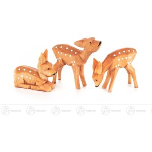 Großhandel Dregeno Carving Of Fawn (3) H=approx 2.5cm New Erzgebirge Tire Animal Wooden Figure Großhandel Dregeno Carving Of Fawn (3) H=approx 2.5cm New Erzgebirge Tire Animal Wooden Figure