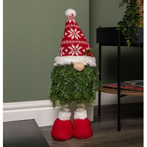 Samuel Alexander 76cm Red And White Christmas Tree Gonk With Snowflake Hat And Extendable Legs Samuel Alexander 76cm Red And White Christmas Tree Gonk With Snowflake Hat And Extendable Legs