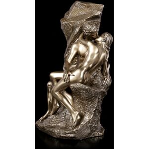 The Kiss By Rodin - Sculpture Veronese Figure Statue Decoration Bronze Look The Kiss By Rodin - Sculpture Veronese Figure Statue Decoration Bronze Look