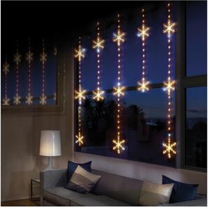 Christmas Crackers Warm White Pin Wire 390 Led 1.2m Curtain Snowflake Pattern Xmas Decoration Christmas Crackers Warm White Pin Wire 390 Led 1.2m Curtain Snowflake Pattern Xmas Decoration