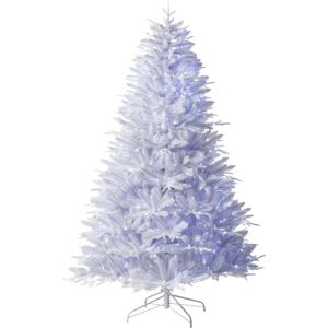 Werchristmas 7ft Christmas Tree – Pre-Lit White Mixed Pine 500 Dual Leds Timer 142cm Wide Werchristmas 7ft Christmas Tree – Pre-Lit White Mixed Pine 500 Dual Leds Timer 142cm Wide