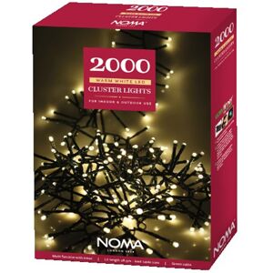 Noma Festive Indoor / Outdoor 2000 Multi-Action Cluster Lights - Warm White Noma Festive Indoor / Outdoor 2000 Multi-Action Cluster Lights - Warm White