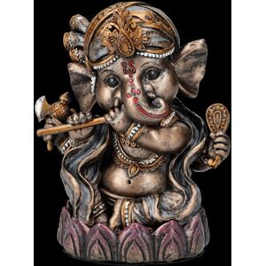 Figuren Shop Gmbh Backflow Incense Holder - Musician Ganesha - Hinduism God Mythology Figuren Shop Gmbh Backflow Incense Holder - Musician Ganesha - Hinduism God Mythology