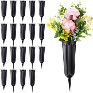 Sodial Grave Decorations For Cemetery, Memorial Floral Vases 20 Pack X6u86199 Sodial Grave Decorations For Cemetery, Memorial Floral Vases 20 Pack X6u86199