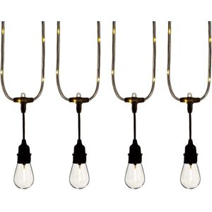 Festive Fun Christmas Connectable Party Lights 20pc Warm White Lit Wire Indoor Outdoor Festive Fun Christmas Connectable Party Lights 20pc Warm White Lit Wire Indoor Outdoor