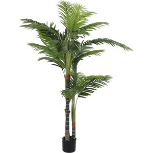 Artificial Palm Tree 6ft Decorative Fake Tropical Floor Plant With Planter Va Artificial Palm Tree 6ft Decorative Fake Tropical Floor Plant With Planter Va