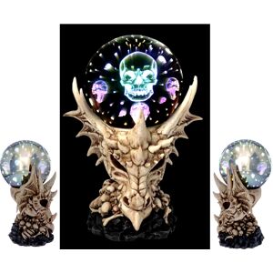 Bgfltd Dragon And Skull Light Up Orb Led Light Changing Figurine Skeletal Realm 27cm Bgfltd Dragon And Skull Light Up Orb Led Light Changing Figurine Skeletal Realm 27cm