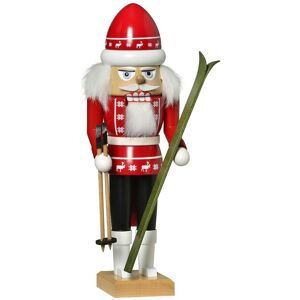 Kwo Kunstgewerbe-Werkstätten Olbernhau Gmbh Nutcracker Skier Red 29 Cm New Wood Figure Ore Mountains Nutcracker Kwo Kunstgewerbe-Werkstätten Olbernhau Gmbh Nutcracker Skier Red 29 Cm New Wood Figure Ore Mountains Nutcracker