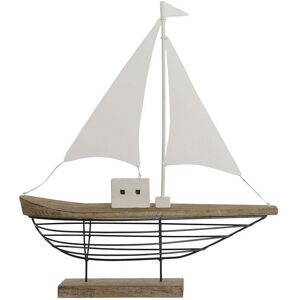 Decorative Figure Home Esprit White Natural Candle Maker Sailor Aged Finish 5 Decorative Figure Home Esprit White Natural Candle Maker Sailor Aged Finish 5