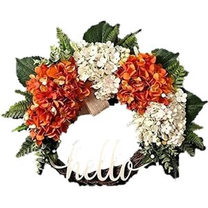 Sodial 3x(Fall Wreath, Wreath For Front Door, Hydrangea Wreath, Autumn Wreath,4037 Sodial 3x(Fall Wreath, Wreath For Front Door, Hydrangea Wreath, Autumn Wreath,4037