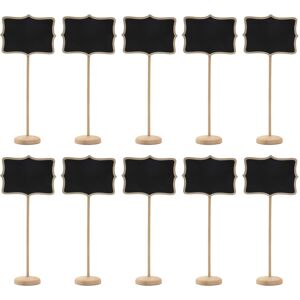 Sodial 3x(20 Pack Wood Signs Stakes,Blackboards With Stands&stickers6243 Sodial 3x(20 Pack Wood Signs Stakes,Blackboards With Stands&stickers6243