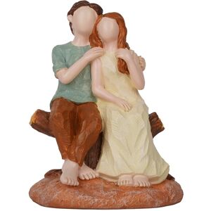 Sodial 2x(Valentine'S Day Loving Couple Statue Romantic Couple Resin Ornaments5237 Sodial 2x(Valentine'S Day Loving Couple Statue Romantic Couple Resin Ornaments5237