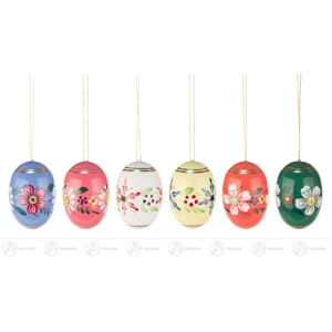 Großhandel Dregeno Easter & Spring Hanging Eggs With Flower Motifs H = Ca 5,5 Cm New Ore Mountains Großhandel Dregeno Easter & Spring Hanging Eggs With Flower Motifs H = Ca 5,5 Cm New Ore Mountains