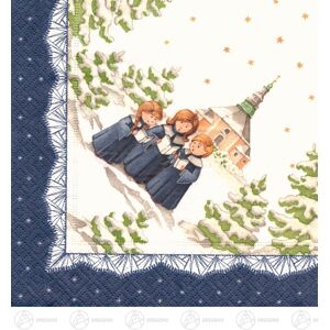 Großhandel Dregeno Napkins Carolers (20) B= X H=approx 33 Cmx33 Cm New Paper Napkins Ore Mountains Großhandel Dregeno Napkins Carolers (20) B= X H=approx 33 Cmx33 Cm New Paper Napkins Ore Mountains