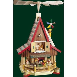 Erzgebirgische Volkskunst Richard Glässer Gmbh Bears House Christmas Pyramid Pyramid Seiffen Erzgebirge Christmas New 09084 Erzgebirgische Volkskunst Richard Glässer Gmbh Bears House Christmas Pyramid Pyramid Seiffen Erzgebirge Christmas New 09084