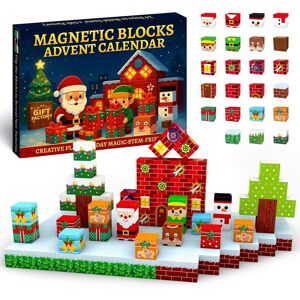 Rubypop Advent Calendar 2025 Magnetic Blocks – 24 Days Christmas Countdown Calendar M Rubypop Advent Calendar 2025 Magnetic Blocks – 24 Days Christmas Countdown Calendar M