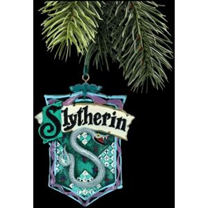 Figuren Shop Gmbh Christmas Tree Ornament Harry Potter - Slytherin Arms - Merchandise Decorations Figuren Shop Gmbh Christmas Tree Ornament Harry Potter - Slytherin Arms - Merchandise Decorations