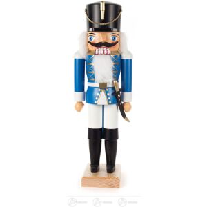 Großhandel Dregeno Nutcracker Hussar Blue Height = 34cm New Erzgebirge Christmas Figure Großhandel Dregeno Nutcracker Hussar Blue Height = 34cm New Erzgebirge Christmas Figure
