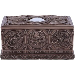 Nemesis Now Anne Stokes Dragons Of The Sabbats Tarot Box Bronze Nemesis Now Anne Stokes Dragons Of The Sabbats Tarot Box Bronze