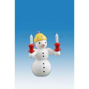 Kde-Kunstgewerbliche Drechslerei Ellmann Wood Figure Christmas Snowman With 2 Candles Height Ca 6,5 Cm New Ore Mountains Kde-Kunstgewerbliche Drechslerei Ellmann Wood Figure Christmas Snowman With 2 Candles Height Ca 6,5 Cm New Ore Mountains
