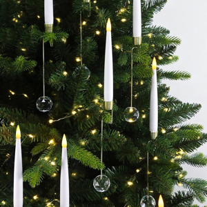 Does Not Apply Christmas Tree Candles With Crystal Ball Hooks, 12pcs Flameless Led Taper Candle Does Not Apply Christmas Tree Candles With Crystal Ball Hooks, 12pcs Flameless Led Taper Candle