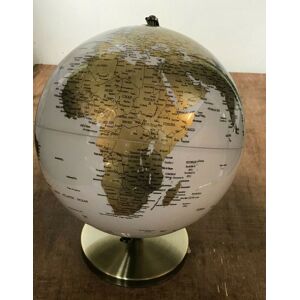 Leonardo Large White Antique Gold Globe Rotating Atlas Home Decor Office Desk Ornament Leonardo Large White Antique Gold Globe Rotating Atlas Home Decor Office Desk Ornament