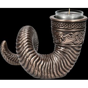 Veronese Tealight Holder - Germanic Ram Horn - Mythology Decorations Bronzed Veronese Tealight Holder - Germanic Ram Horn - Mythology Decorations Bronzed