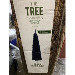 Premier - 2m (6.5ft) Black Pencil Pine Slim Christmas Premier - 2m (6.5ft) Black Pencil Pine Slim Christmas